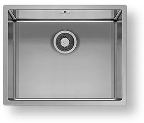 Kitchen Sink Stainless Steel Pyramis Astris 50x40 cm 1B 54x44x21 εκ.