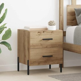 vidaXL Κομοδίνο 2 τμχ. Artisan Oak 40 x 35 x 47,5 εκ