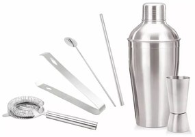 Σετ για Κοκτέιλ 6 τεμαχίων με Shaker Kinghoff KH 1392, Ανοξείδωτο Ατσάλι