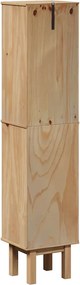 vidaXL Ντουλάπι Μπάνιου OTTA 35x30x159 εκ. Μασίφ Ξύλο Πεύκου