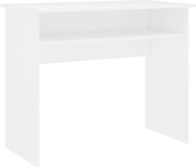 vidaXL Γραφείο Λευκό 90 x 50 x 74 εκ. από Επεξ. Ξύλο