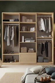 Wardrobe Baru 6 210 - Beige Beige