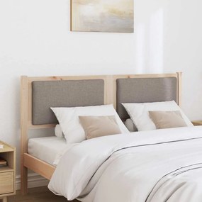 vidaXL Κεφαλάρι Άλλο Καφέ 150 cm Μασίφ ξύλο πεύκου