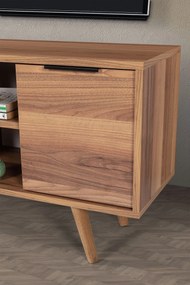 Έπιπλο Τηλεόρασης Καρυδί POTRE 130x35x18