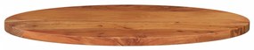 vidaXL Επιφάνεια Τραπεζιού Οβάλ 100x40x3,8 εκ. Μασίφ Ξύλο Ακακίας
