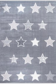 Χαλί Παιδικό Bambino Stars A168A Grey Ezzo 160X230cm