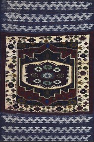 Χειροποίητο Χαλί Persian Nomadic Kilim Wool 118X84 118X84cm