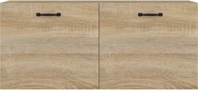 vidaXL Ντουλάπι Τοίχου Sonoma Δρυς 80x36,5x35 εκ. Επεξεργασμένο Ξύλο