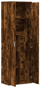 vidaXL Ντουλάπα Καπνιστή δρυς 60 x 35 x 180 εκ. από Επεξ. Ξύλο