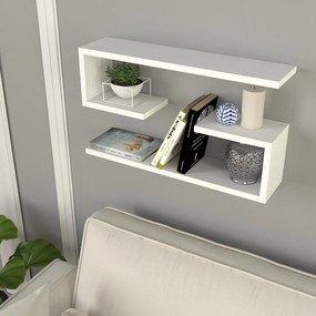 Ράφι Τοίχου Λευκό FATUDER 60x14.5x18
