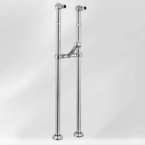 Bugnatese 19642 Chrome - Ποδια στήριξης για ελευθερη μπαταρία λουτρού