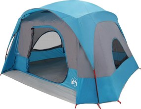 vidaXL Σκηνή Οικογενειακή 6 Ατόμων Αδιάβροχη Μπλε