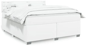 ΚΡΕΒΑΤΙ BOXSPRING ΜΕ ΣΤΡΩΜΑ ΛΕΥΚΟ 180X200 ΕΚ. ΣΥΝΘΕΤΙΚΟ ΔΕΡΜΑ 3288433