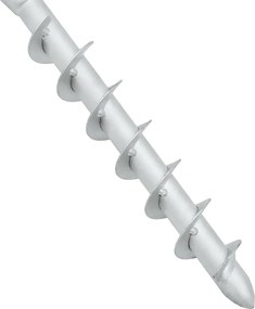 vidaXL Βάση Ομπρέλας Εδάφους 16 x 16 x 52 εκ. από Χάλυβα