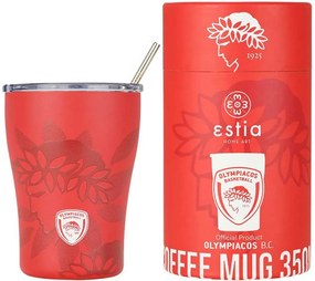 Ποτήρι Θερμός 350ml Estia Olympiacos B.C. Edition 00-27230