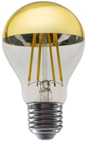 Λαμπτήρας Led ELIOR8WWDIMG Dim E27 8W 2700K 900lm Clear-Gold Aca Αλουμίνιο,Πέτρα
