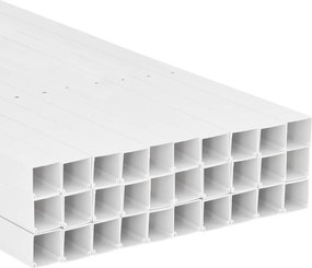 vidaXL Κανάλι Καλωδίων 50 x 25 χιλ. 30 μ. από PVC