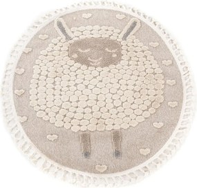 Παιδικό Στρογγυλό Χαλί (Φ120) Royal Carpet Lila Kids 15