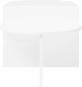 vidaXL Τραπεζάκι σαλονιού Λευκό 100 x 50 x 40 cm Επεξεργασμένο Ξύλο