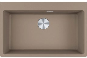 Franke Maris Centro 2.0 610/210-73 Ένθετος Γρανιτένιος Νεροχύτης 78x50cm Oyster Σετ