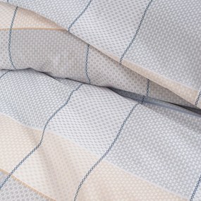 Παπλωματοθήκη Υπέρδιπλη (Σετ 225x250) Rythmos Next Colette Grey/Blue
