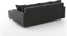 Corner Sofa Eva Right - Anthracite Anthracite