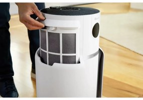 Καθαριστής αέρα Shark NeverChange Max HP300EU, Έως 130 m3, 54W, 5 ταχύτητες, Καμία αλλαγή φίλτρου έως και 5 χρόνια, Οθόνη LED, Λευκό