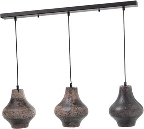 Φωτιστικό Οροφής Τρίφωτο Aca V372643PSB Brown