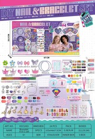 Σετ κατασκευής κοσμημάτων DIY &amp; ομορφιάς - KSY1003 - 233226
