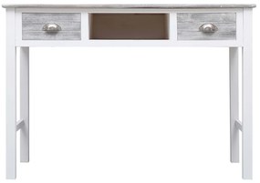 vidaXL Γραφείο Γκρι 110 x 45 x 76 εκ. Ξύλινο
