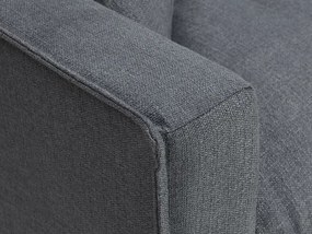 Τριθέσιος καναπές Riverton 676, Γκρι, 207x76x78cm, Ταπισερί, Πόδια: Πλαστική ύλη