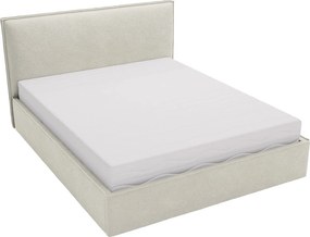 Επενδυμένο Κρεβάτι Bianco Grant-Κρεμ-180 x 200