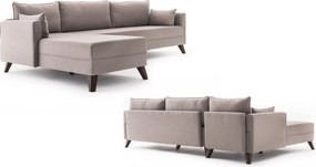 Corner Sofa Bella Corner Sofa Left 1 - Cream Cream