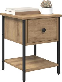 vidaXL Κομοδίνο 2 τμχ. Artisan Oak 34 x 35,5 x 45 εκ