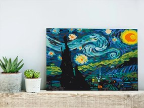 Πίνακας με αριθμούς Vincent van Gogh - Magic City