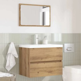 vidaXL Σετ Επίπλων Μπάνιου Επιτοίχιο 2 pcs Artisan Oak 57 x 37 x 45 εκ
