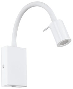 Φωτιστικό Τοίχου Led Tazzoli 96566 White Eglo Metal