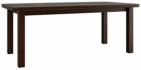 Τραπέζι Victorville 108, Σκούρο καφέ, 76x100x200cm, 68 kg, Επιμήκυνση, Φυσικό ξύλο καπλαμά, Ξύλο, Μερικώς συναρμολογημένο, Ξύλο: Οξιά | Epipla1.gr