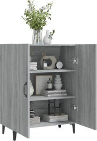 vidaXL Ντουλάπι Γκρι Sonoma 70 x 34 x 90 εκ. από Επεξεργασμένο Ξύλο
