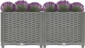 vidaXL Ζαρντινιέρα 80 x 40 x 38 εκ. από Πολυπροπυλένιο