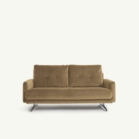 Διθέσιος καναπές από λινό βελούδο, DELICATO