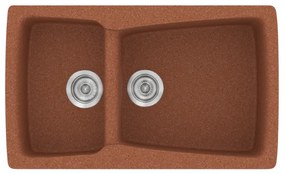 Sanitec Classic 320 Granite Terracota Νεροχύτης