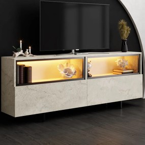 Έπιπλο Τηλεόρασης Τραβερτίνη CUZEDE 180x32x67