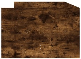 vidaXL Πλαίσιο Κρεβατιού Με Συρτάρια Δρυς 75x190 εκ Small Single