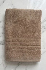 Stewehome Πετσέτα μπάνιου από 100% βαμβάκι Καφέ 70x140 cm