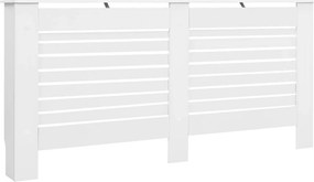 vidaXL Καλύμματα Καλοριφέρ 2 τεμ. Λευκά 172 x 19 x 81,5 εκ. από MDF