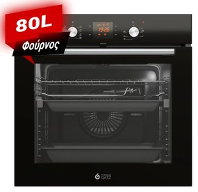 Thermogatz TGS 4480 XL Φούρνος άνω Πάγκου 80lt χωρίς Εστίες Π59.5εκ. Γκρι