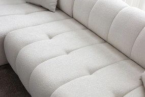 Corner Sofa Petra Left - White White