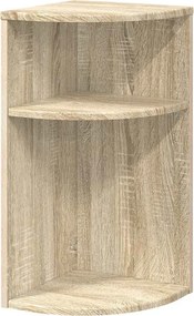 vidaXL End Table Δρύς Sonoma 29,6 x 29,6 x 60 εκ Επεξεργασμένο ξύλο