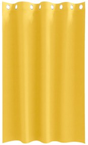 vidaXL Κουρτίνες 2 pcs κίτρινο μουσταρδί 175 x 140 εκ. Πολυεστέρας